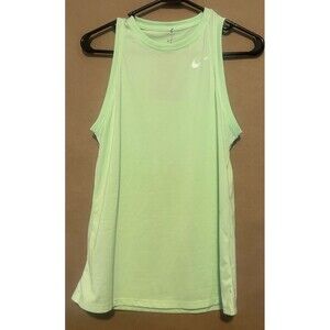 Nike Tank Top Womens XS Training Dry Fit Green New
